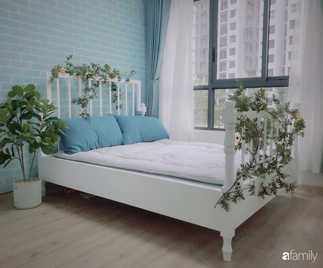 Căn hộ 71m² đẹp nhẹ nhàng, xinh yêu với màu xanh bạc hà có chi phí hoàn thiện 200 triệu đồng ở Sài Gòn - Ảnh 23.