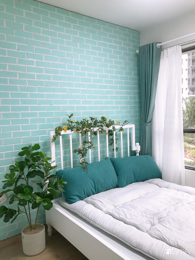 Căn hộ 71m² đẹp nhẹ nhàng, xinh yêu với màu xanh bạc hà có chi phí hoàn thiện 200 triệu đồng ở Sài Gòn - Ảnh 25.