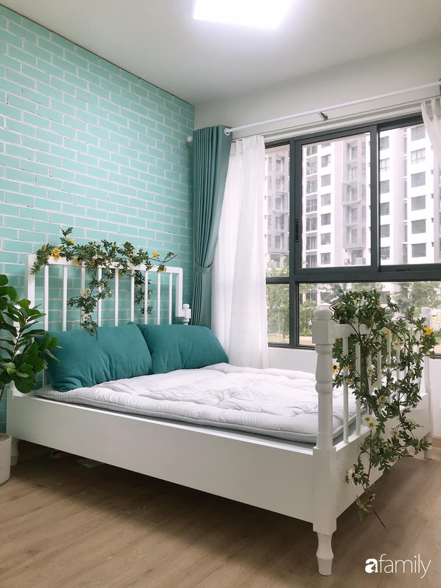 Căn hộ 71m² đẹp nhẹ nhàng, xinh yêu với màu xanh bạc hà có chi phí hoàn thiện 200 triệu đồng ở Sài Gòn - Ảnh 27.