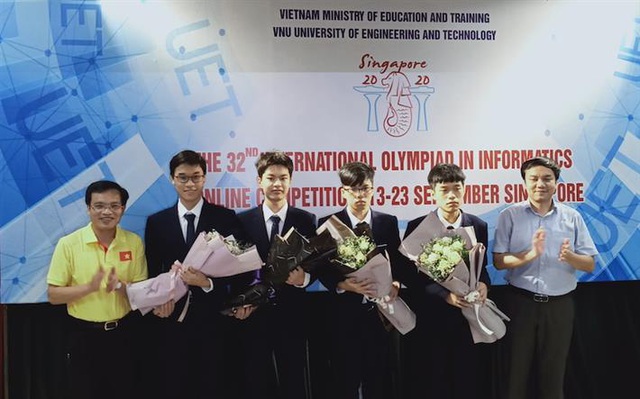 Học sinh Việt Nam giành 4 huy chương Olympic Tin học quốc tế 2020 - Ảnh 1.