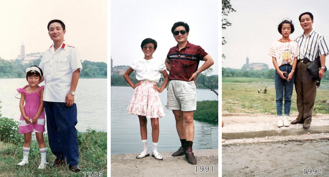 Bố và con gái chụp ảnh tại một nơi suốt 40 năm - Ảnh 2.