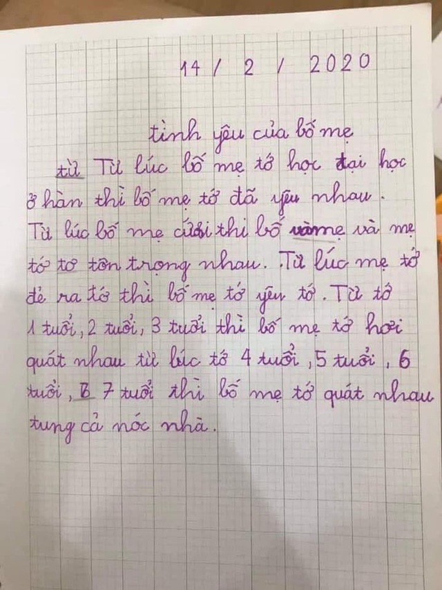 Học trò lớp 1 tả mẹ siêu lầy, đọc câu cuối ai cũng giật mình: Còn bé mà biết tính xa quá! - Ảnh 2.