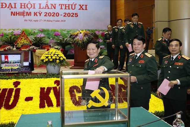  Đại hội Đảng bộ Quân đội bầu 43 đại biểu chính thức dự Đại hội Đảng toàn quốc  - Ảnh 2.