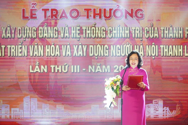 Hà Nội vinh danh 66 tác phẩm báo chí về xây dựng Đảng và phát triển Hà Nội - Ảnh 2.