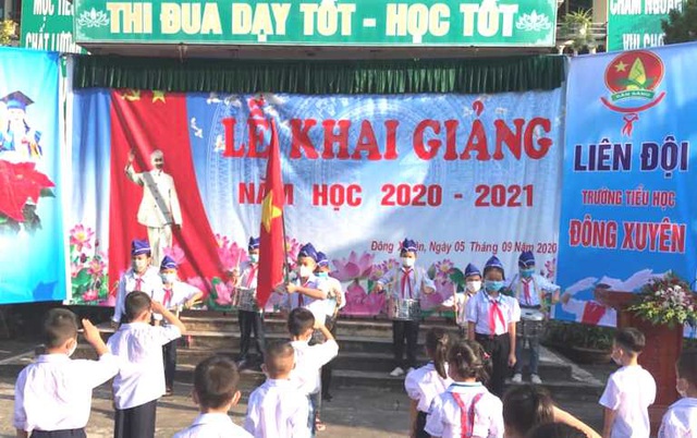 Lễ khai giảng đặc biệt tại vùng dịch Hải Dương: Nơi nhộn nhịp, chỗ không bóng người - Ảnh 30.