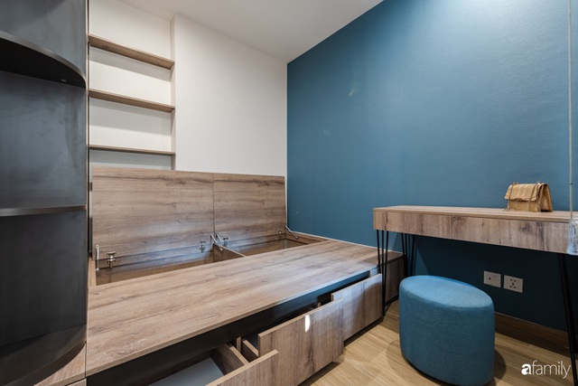 Căn hộ 55m² xử lý không gian thông minh tạo vẻ đẹp hiện đại với chi phí hoàn thiện 150 triệu đồng ở Hà Nội - Ảnh 14. Căn hộ 55m² xử lý không gian thông minh tạo vẻ đẹp hiện đại với chi phí hoàn thiện 150 triệu đồng ở Hà Nội - Ảnh 14.