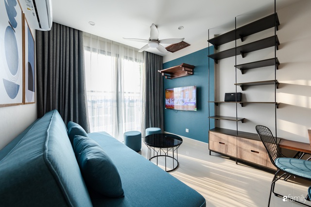 Căn hộ 55m² xử lý không gian thông minh tạo vẻ đẹp hiện đại với chi phí hoàn thiện 150 triệu đồng ở Hà Nội - Ảnh 5. Căn hộ 55m² xử lý không gian thông minh tạo vẻ đẹp hiện đại với chi phí hoàn thiện 150 triệu đồng ở Hà Nội - Ảnh 5.