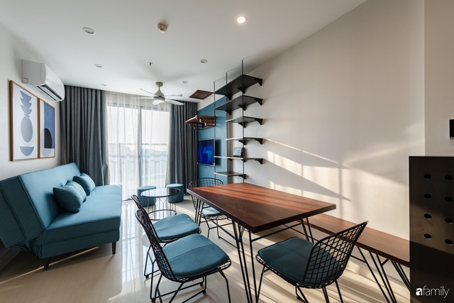 Căn hộ 55m² xử lý không gian thông minh tạo vẻ đẹp hiện đại với chi phí hoàn thiện 150 triệu đồng ở Hà Nội - Ảnh 9. Căn hộ 55m² xử lý không gian thông minh tạo vẻ đẹp hiện đại với chi phí hoàn thiện 150 triệu đồng ở Hà Nội - Ảnh 9.