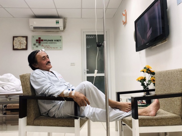 Nghệ sĩ Giang còi nhập viện vì mất tiếng, nghi có khối u ở họng - Ảnh 4.