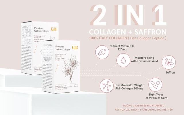 Hiện tượng làm đẹp mới với thức uống đẹp da collagen kết hợp saffron của Gilaa - Ảnh 4.