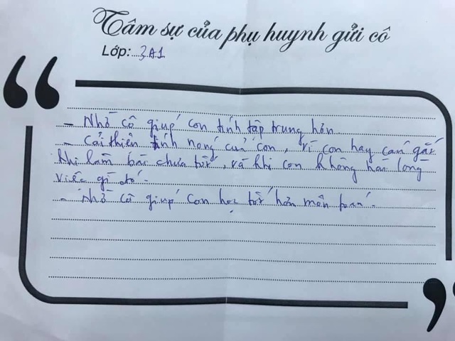 Cô giáo 9X và những phiếu nhận xét khiến học trò thích thú - Ảnh 6.