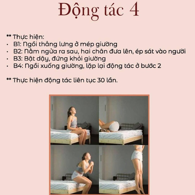 Chẳng cần ra phòng tập, thực hiện 5 động tác giảm mỡ đùi và bụng này ngay trên giường, nàng sẽ có vóc dáng nuột nà đón Tết - Ảnh 5.