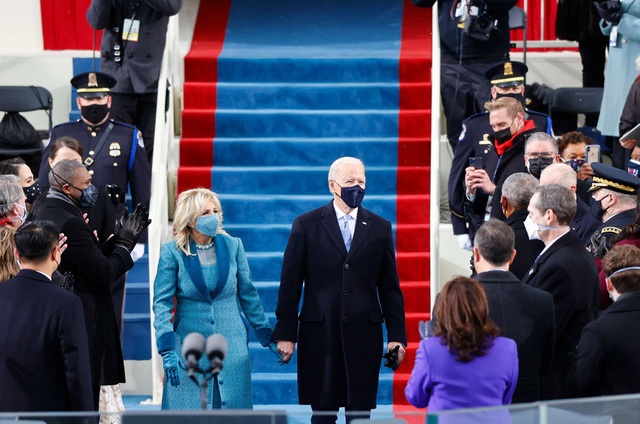 Hình ảnh ông Biden tuyên thệ nhậm chức Tổng thống - Ảnh 2.