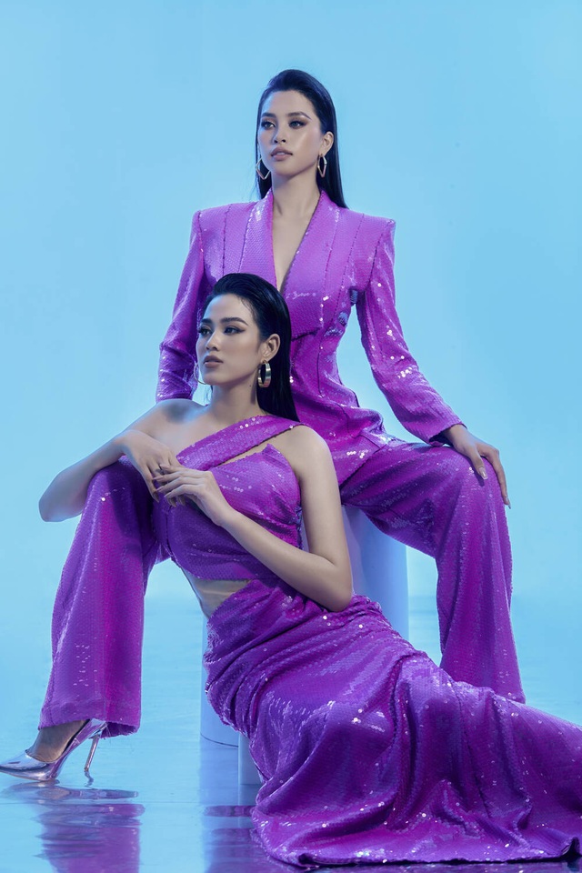 Hai nhan sắc đỉnh cao của Hoa hậu Việt Nam đọ sắc trong thiết kế xuyên thấu - Ảnh 6.