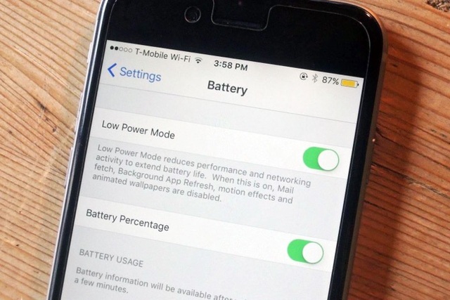 Chế độ nguồn điện thấp của iPhone làm những gì? - Ảnh 1.