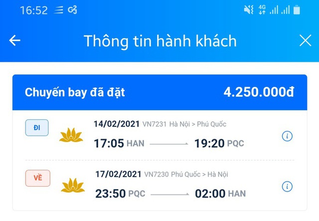 Giá vé máy bay đi Phú Quốc, Côn Đảo đắt nhất dịp Tết Âm lịch - Ảnh 1.