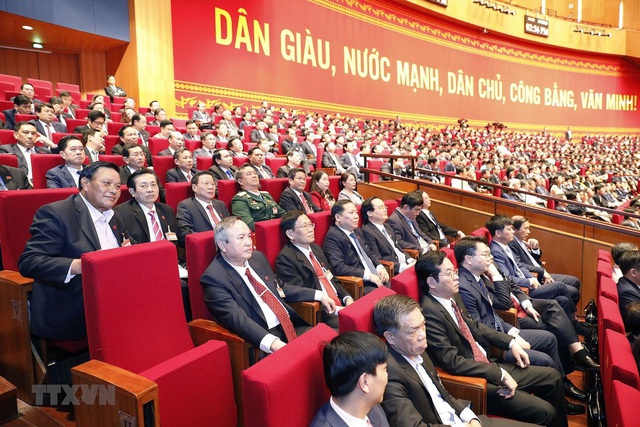 Hình ảnh ngày làm việc thứ ba của Đại hội Đảng - Ảnh 23.