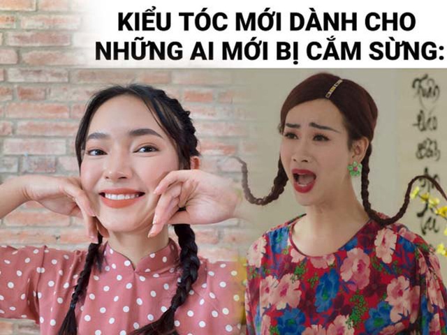 Tóc cắm sừng được dự đoán là xu hướng Tết 2021 - Ảnh 1.