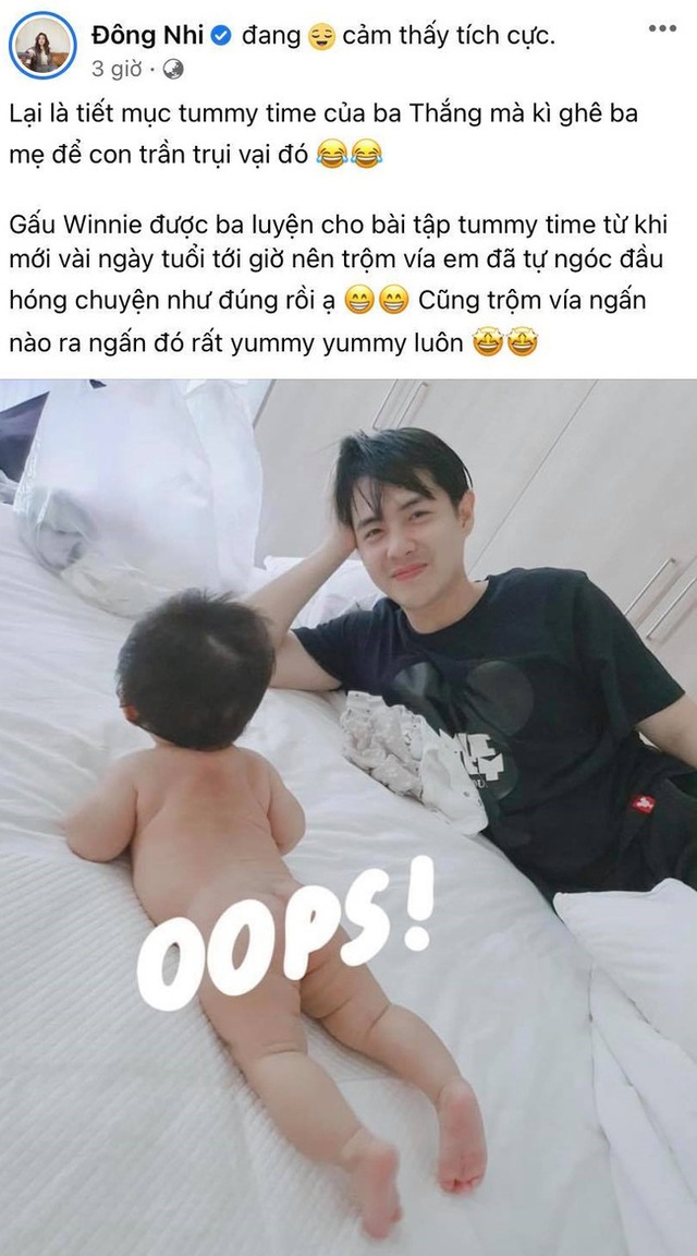 Mới hơn 2 tháng tuổi con gái Đông Nhi đã gây chú ý nhờ vẻ ngoài bụ bẫm và cứng cáp - Ảnh 2.