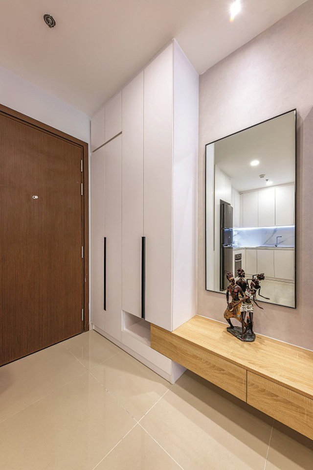 Tham khảo thiết kế căn hộ đẹp, tinh tế nhờ sự đơn giản - Ảnh 3.