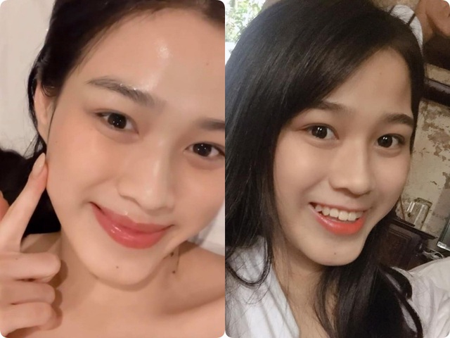HH Đỗ Thị Hà khoe mặt mộc sau 3 tháng đăng quang: Nhan sắc khác xa so với ngày trước - Ảnh 4. HH Đỗ Thị Hà khoe mặt mộc sau 3 tháng đăng quang: Nhan sắc khác xa so với ngày trước - Ảnh 4.