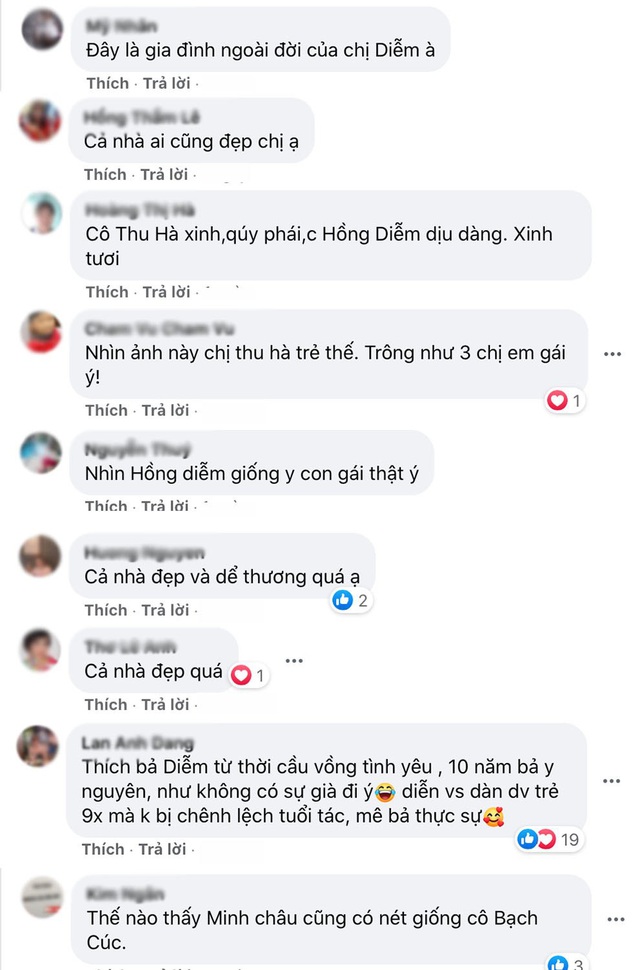 Hồng Diễm khoe mẹ và em gái màn ảnh, giống nhau ở nụ cười tỏa nắng - Ảnh 5.