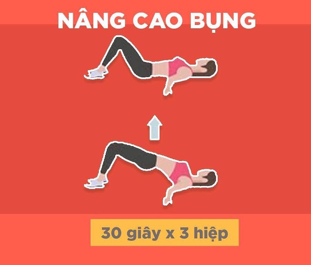 Mỗi ngày tập 6 động tác này chỉ trong vòng 6 phút, nàng sẽ có vóc dáng khỏe đẹp đón Tết - Ảnh 5.