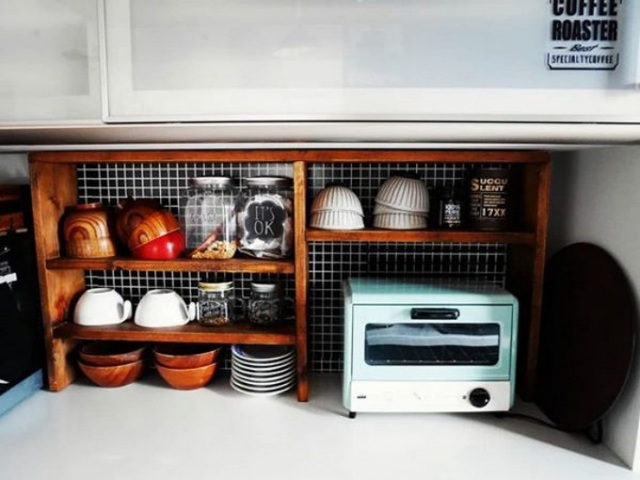 Nếu nhà bạn đang có máy nướng bánh mì thì đây là 8 vị trí hợp lý để máy giúp tạo vẻ đẹp đặc biệt cho căn bếp nhỏ - Ảnh 8.