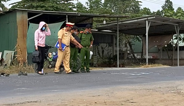 Thai phụ tử vong sau va chạm xe máy - Ảnh 1.