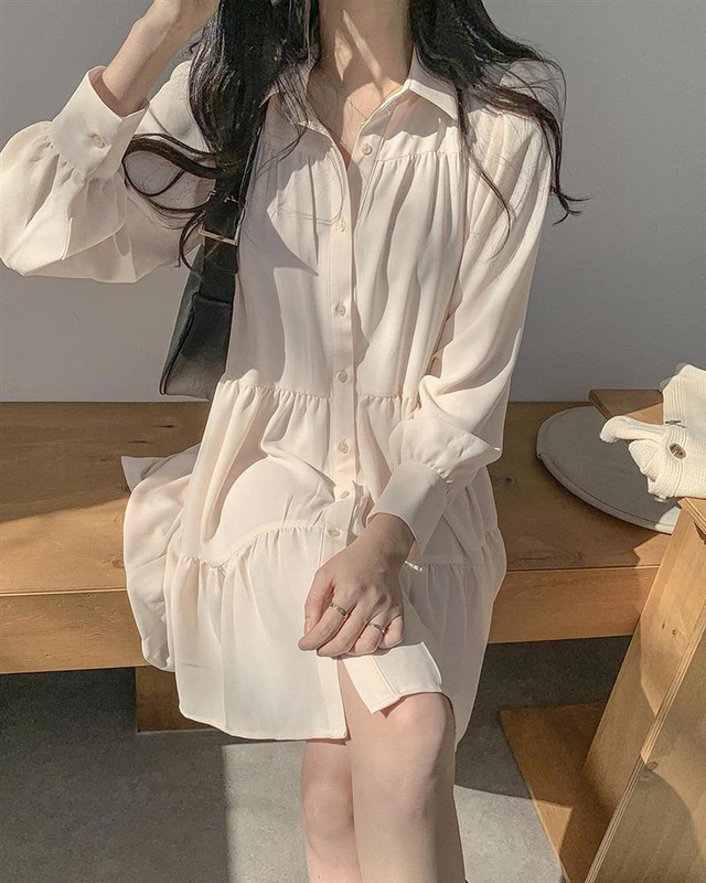 Hè đến là gái Hàn lại diện đủ kiểu váy trắng siêu trẻ xinh và tinh tế, xem mà muốn rinh hết về nhà - Ảnh 7.