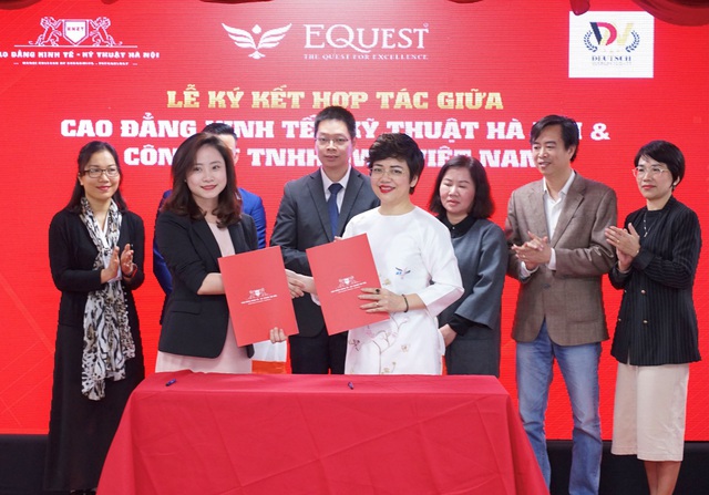 Trường Cao đẳng Kinh tế - Kỹ thuật Hà Nội ký kết với 6 doanh nghiệp nhằm đảm bảo “đầu ra” cho sinh viên - Ảnh 5.