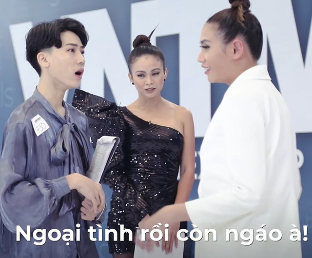 Vietnams Next Top Model: Nam thí sinh mắng Mâu Thủy trơ trẽn, Võ Hoàng Yến đứng ra bênh liền bị ăn tát - Ảnh 4.