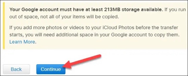 Cách chuyển thư viện ảnh iCloud sang Google Photos - Ảnh 7.