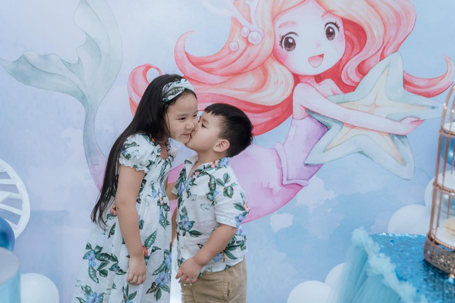 Hết 2 cháu gái thi Hoa hậu, đến con gái Trang Nhung mới 6 tuổi đã được chú ý nhờ nhan sắc gen trội trong tiệc sinh nhật - Ảnh 7.