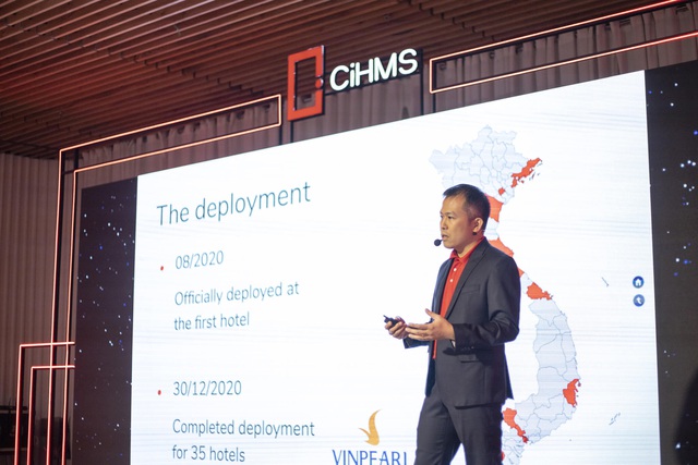 Vingroup ra mắt bộ giải pháp chuyển đổi số quản lý khách sạn toàn diện CiHMS  - Ảnh 1.