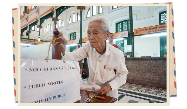 Ông cụ viết thư thuê cuối cùng ở Sài Gòn sức khỏe đã yếu, nghỉ việc vẫn lén con bắt xe buýt lên bưu điện - Ảnh 5.