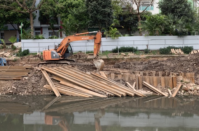 Hà Nội: Gấp rút thi công cống ngầm gom nước thải giải cứu sông Tô Lịch - Ảnh 7.