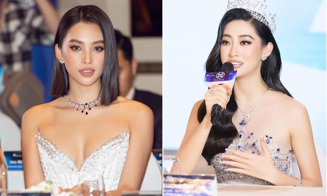 Bị chê non trẻ khi ngồi ghế nóng Miss World Vietnam, Tiểu Vy và Lương Thuỳ Linh nói gì? - Ảnh 1.