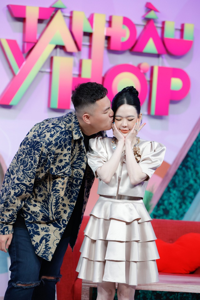 Ái nữ nhà Minh Nhựa cùng chồng chơi gameshow - Ảnh 5.