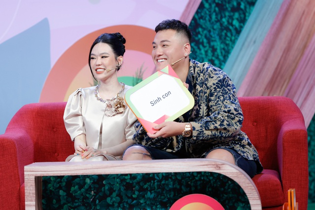 Ái nữ nhà Minh Nhựa cùng chồng chơi gameshow - Ảnh 6.