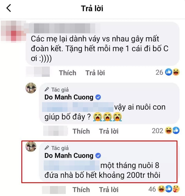 NTK Đỗ Mạnh Cường tiết lộ chi phí nuôi 8 con mỗi tháng lên tới 200 triệu đồng chưa kể tiền mua sắm và đi du lịch - Ảnh 3.