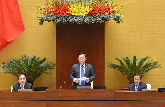 Chủ tịch Quốc hội Vương Đình Huệ: Kiện toàn nhân sự tại Kỳ họp này là bước chuyển giao quan trọng - Ảnh 2.