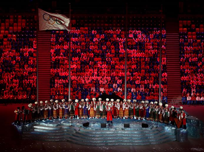S&acirc;u lắng v&agrave; x&uacute;c động lễ bế mạc Olympic Sochi 1