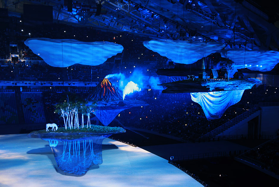 Tuyệt vời lễ khai mạc Thế vận hội Mùa đông Sochi 1