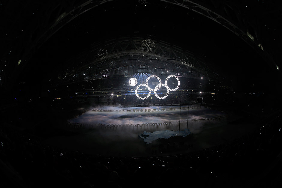 Tuyệt vời lễ khai mạc Thế vận hội Mùa đông Sochi 4 Tuyệt vời lễ khai mạc Thế vận hội Mùa đông Sochi 4