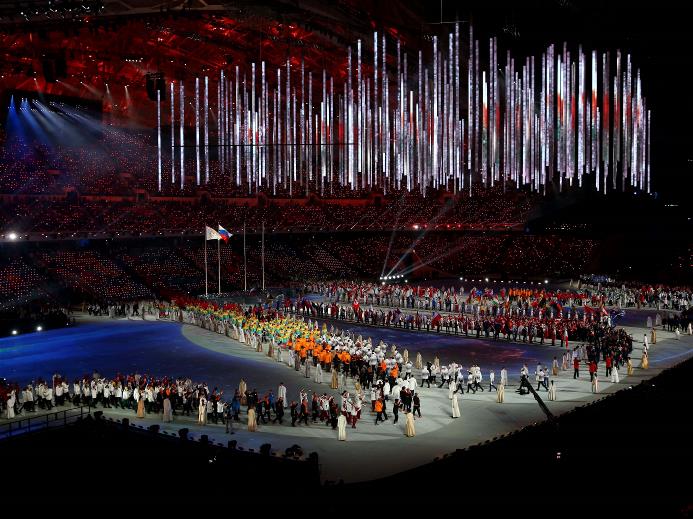 S&acirc;u lắng v&agrave; x&uacute;c động lễ bế mạc Olympic Sochi 9