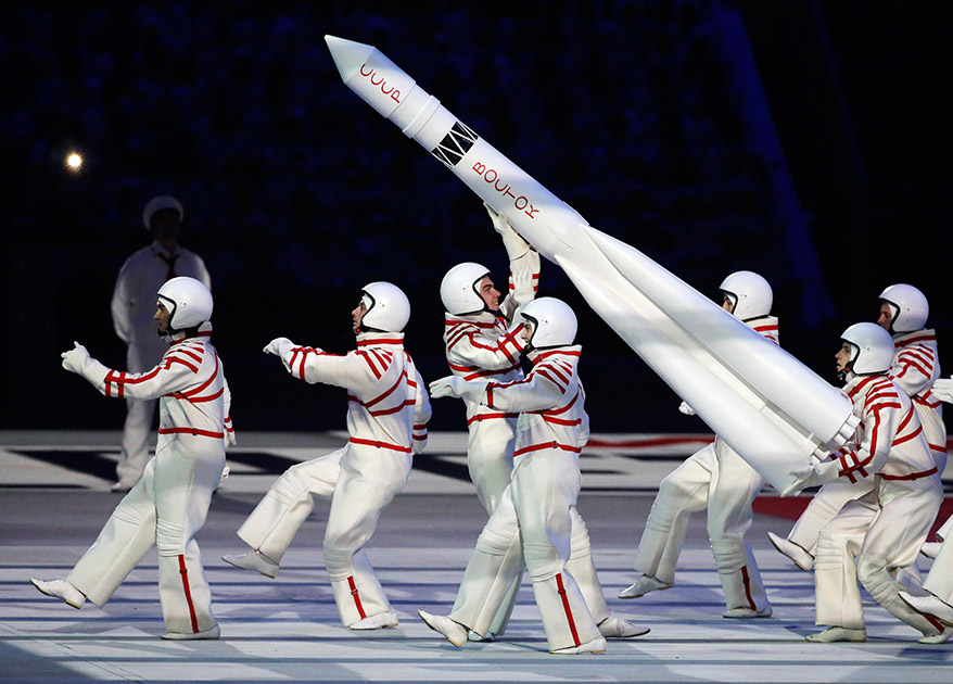 Tuyệt vời lễ khai mạc Thế vận hội Mùa đông Sochi 14