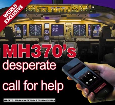 Lái phụ MH370 cố gọi điện thoại trước khi máy bay biến mất 1
