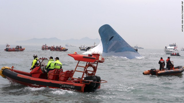 Tàu biển Hàn Quốc bị chìm, cảnh tượng kinh hoàng như tàu Titanic 3