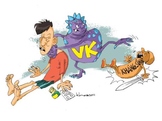 91% thuốc kh&aacute;ng sinh b&aacute;n ở n&ocirc;ng th&ocirc;n kh&ocirc;ng c&oacute; đơn 1